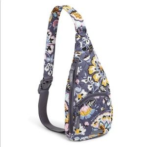 Vera Bradley Charmont Meadow Essential Compact Sling Backpack NWT